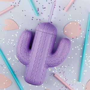 Pink Sky Purple Cactus Cup